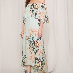 Forever 21 Pretty by Rory Floral Midi Dress - NWT